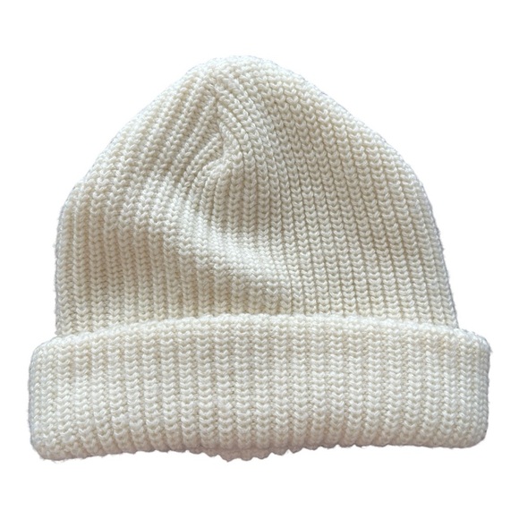 Cozy Cream Knit Beanie - Picture 1 of 4